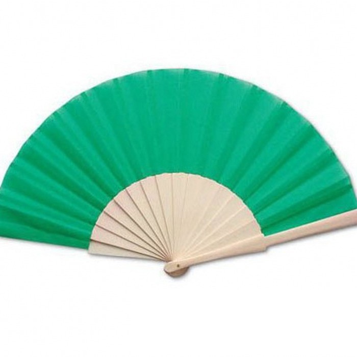 Verano fresco ventilador de madera portátil estilo moderno graffiti medioambiental hueso de loto para impresión de ventilador publicitario