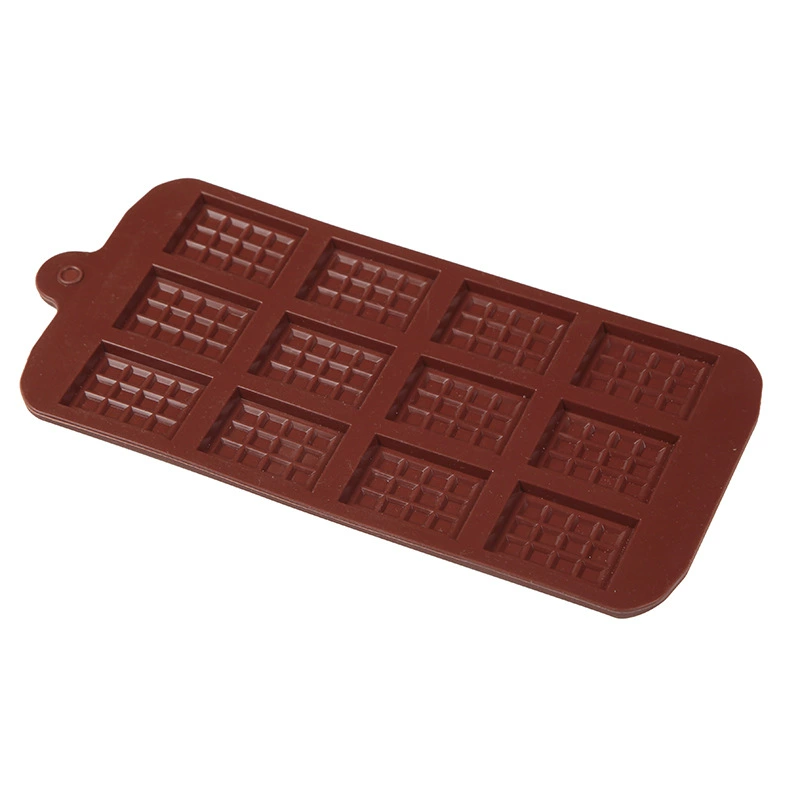 Silicone 12 Lian Walv Chocolate Molding Moom Model Flinking Cake Decoration Tool DIY Baking Model