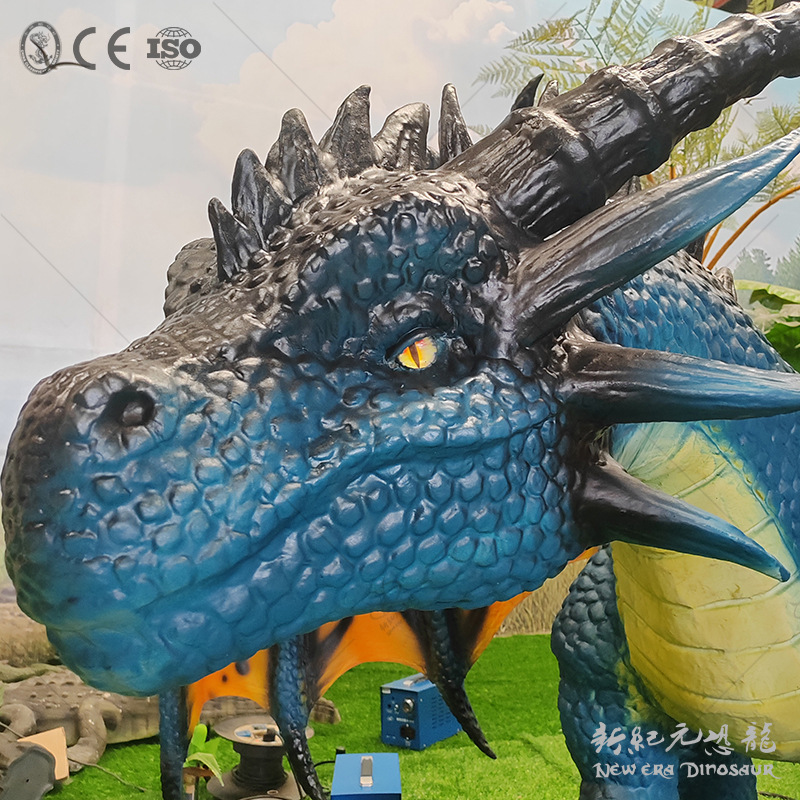 Simulación de dinosaurios T. rex super grande modelo de dinosaurio eléctrico arte paisajístico parque de atracciones modelo de dinosaurio