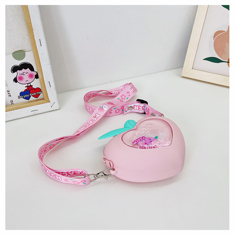 Cute Piggy Silicone Children's Messenger Bag display picture 21