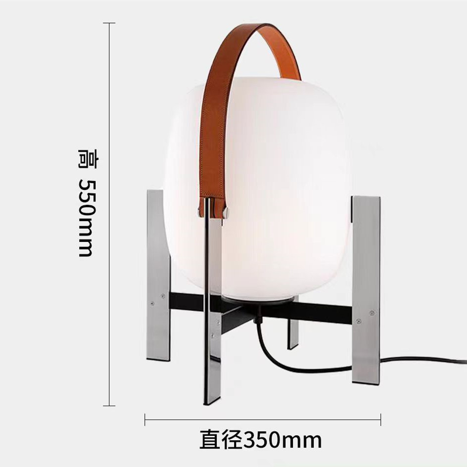 Lámpara de mesa de estudio creativa minimalista posmoderna de fábrica, modelo de diseñador de lujo ligero, lámpara de mesa de decoración de oficina