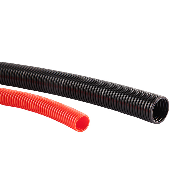 黑色剖开式耐高温尼龙软管|浪管|WY-HTPA/S AD21.2B|外径21.2mm