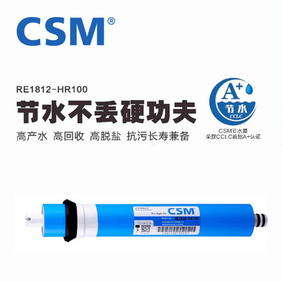 家用净水器RO膜100G世韩节水膜1812替换50G75G反渗透滤芯增大流量|ru