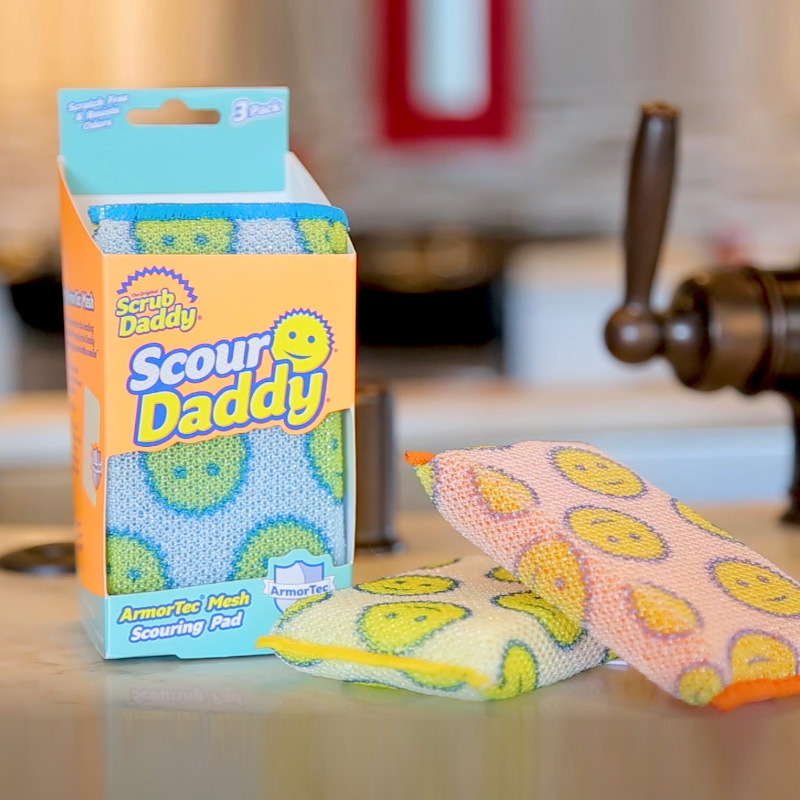 American ScrubDaddy rectangular cleaning double-sided scouring pad absorbent dishwashing sponge cleaning American ScrubDaddy rectangular cleaning double-sided scouring pad absorbent dishwashing sponge cleaning