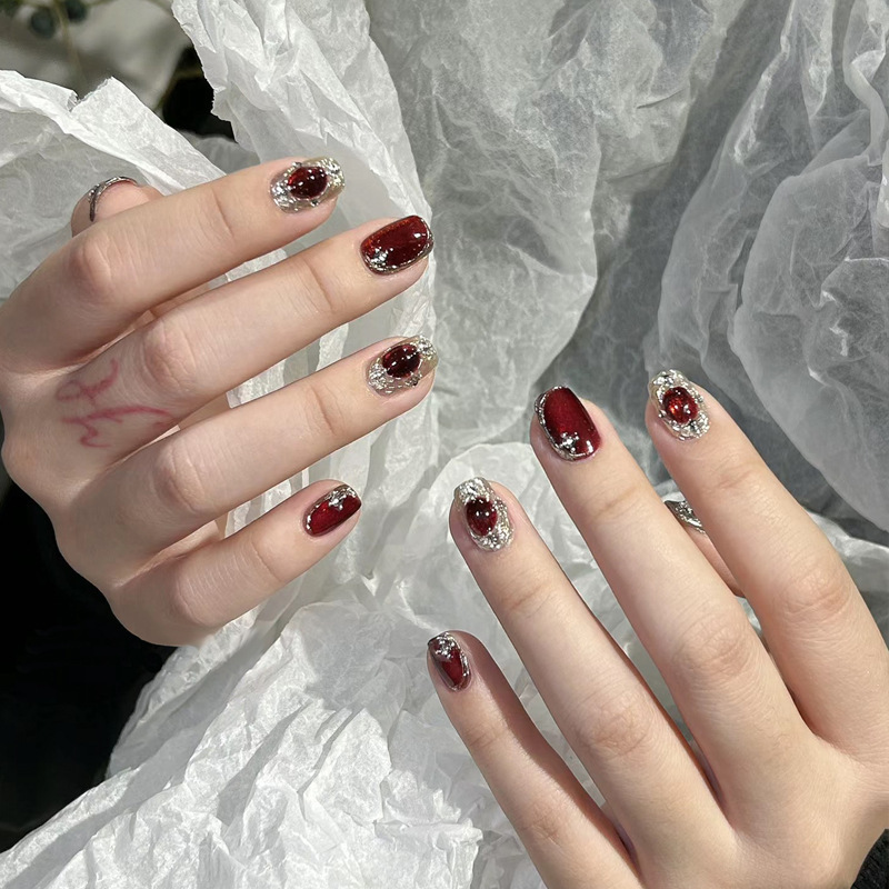 BY1810 허리 골드 드래그 퍼플 글루 스타일