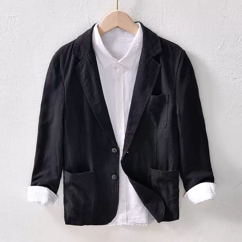 Retro classic suit jacket for leisure, plus size, loose fit