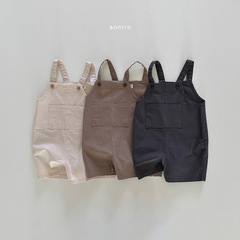 ins Korean version of men's, women's and infants' clothing, fashionable casual overalls, summer shorts, children's niche western style jumpsuits