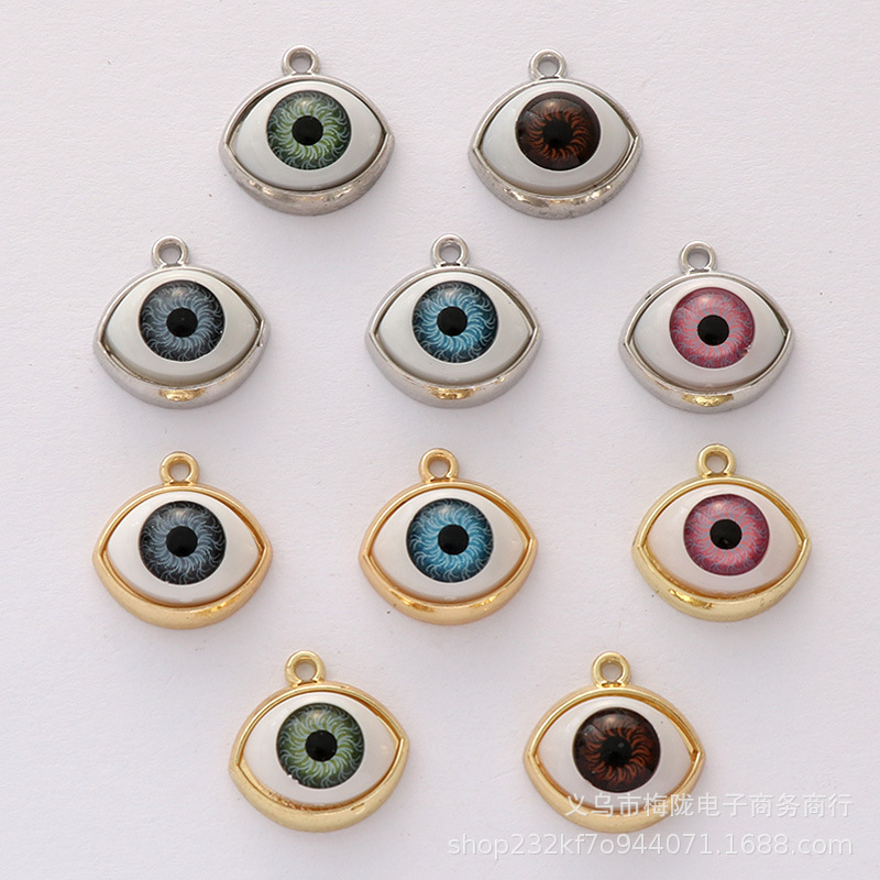 European and American Cross-border Turkish Devil's Eye Series Jewelry Multi-color Eyeball New National Eye Pendant Accessories