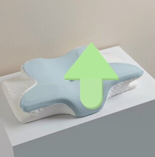 New Multifunctional Special-Shaped Pillow Core Household Butterfly Neck Pillow Core Nap Pillow Sleep Memory Pillow Pillow