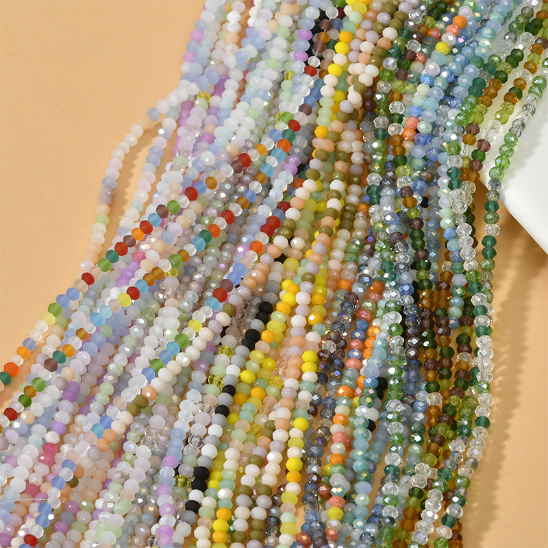 40g Weight Beads Jewelry Making Type Diameter 3mm Jewelry Making Size DIY Jewelry Accessories Classification 0.7mm Hole Size 165 Pieces Per Piece Quantity Artificial Crystal Material Solid Color Pattern Plating Design Simple Style Style 165 Pieces Per Piece Diameter 3mm 0.7mm Artificial Crystal Solid Color DIY Jewelry Accessories Beads 2