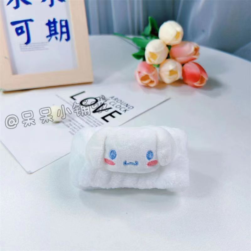 Arco banda de pelo al por mayor de las niñas de color sólido todo partido de maquillaje absorbente de sudor-limpieza lavado de cara correa de muñeca de franela banda de pelo