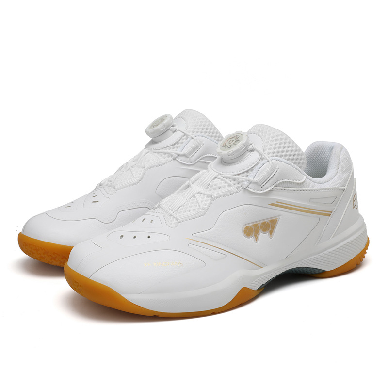 Nuevos zapatos de bádminton de entrenamiento profesional anti-deslizante para hombres y mujeres zapatos de tenis de mesa transfronterizos de Amazon