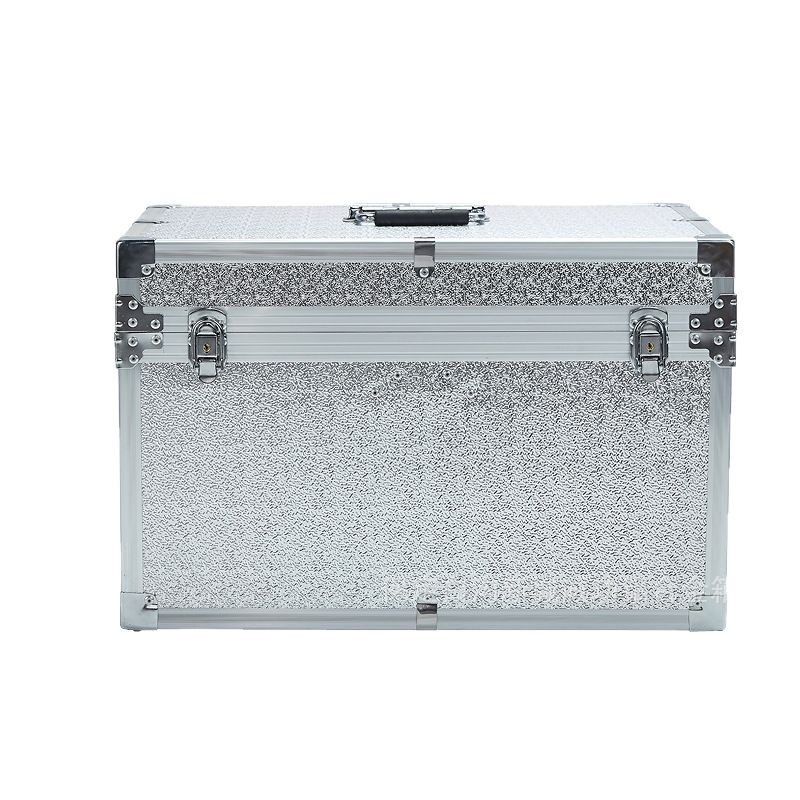 Caja de llaves portátil Caja de equipos de instrumentos electrónicos Caja de herramientas de gran tamaño Caja de escenario LED Fábrica de cajas de aviación al por mayor