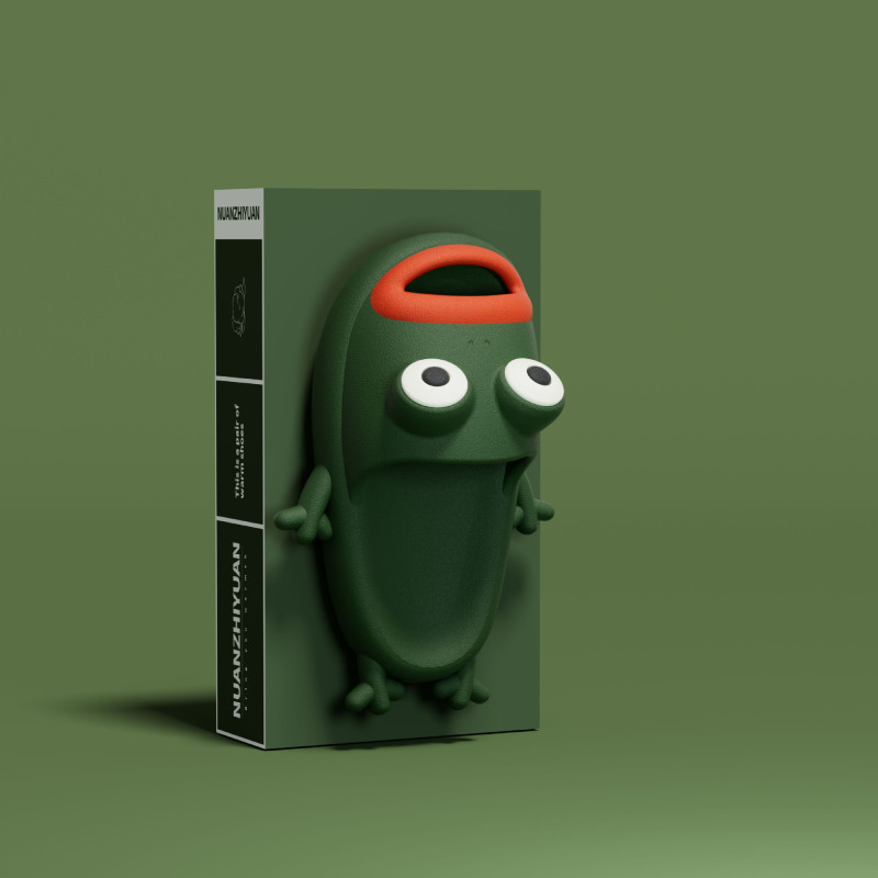 Nanbowan frog slippers women's summer cute cartoon funny indoor home bathroom outdoor slippers