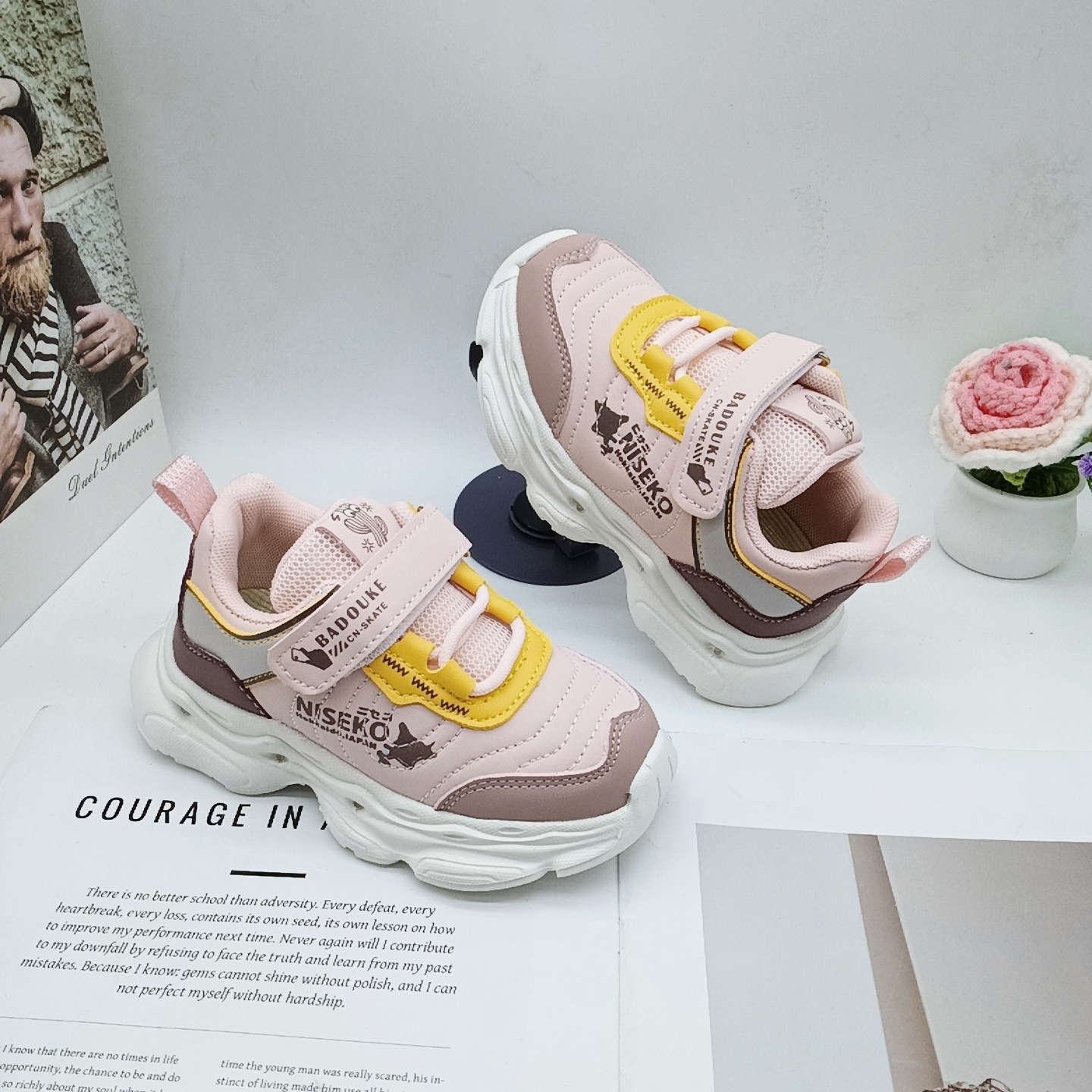 Otoño nuevo 2025 zapatos de cuero para niños y niñas zapatos deportivos para bebés zapatos de correr para niños y niñas