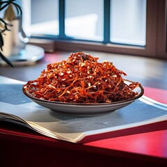 Zhang Fei Lantern Shadow Beef Slivers 500g Sichuan Specialty Spicy Five-Spice Beef Dried Snacks Bulk Chengdu Leisure Snack