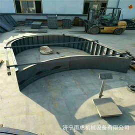 拱骨架护坡模具  拱形护坡骨架模具 护坡模具现浇模板 图片