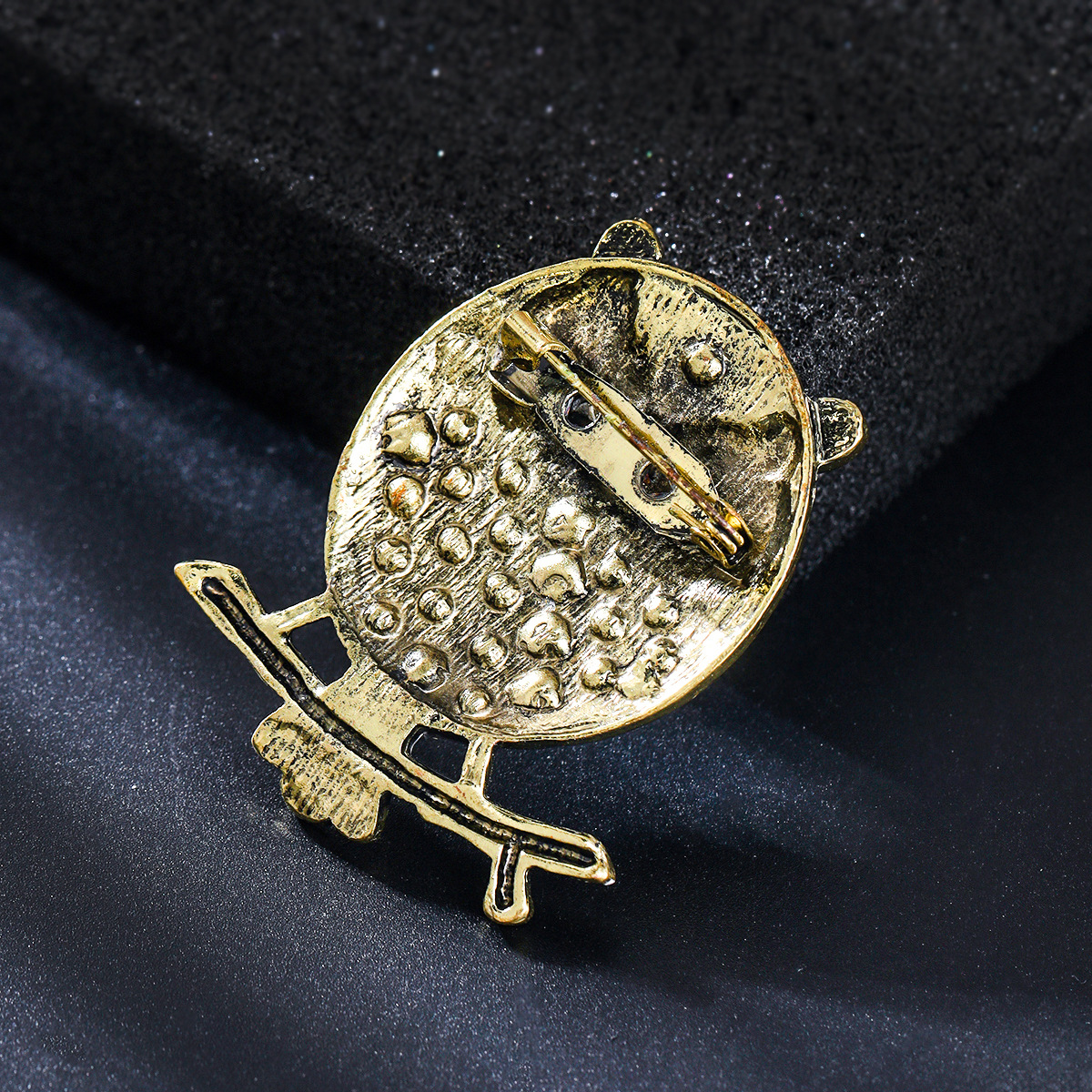 Vintage uil reversspeld voor herenjas creatieve broche accessoire_voghion.com