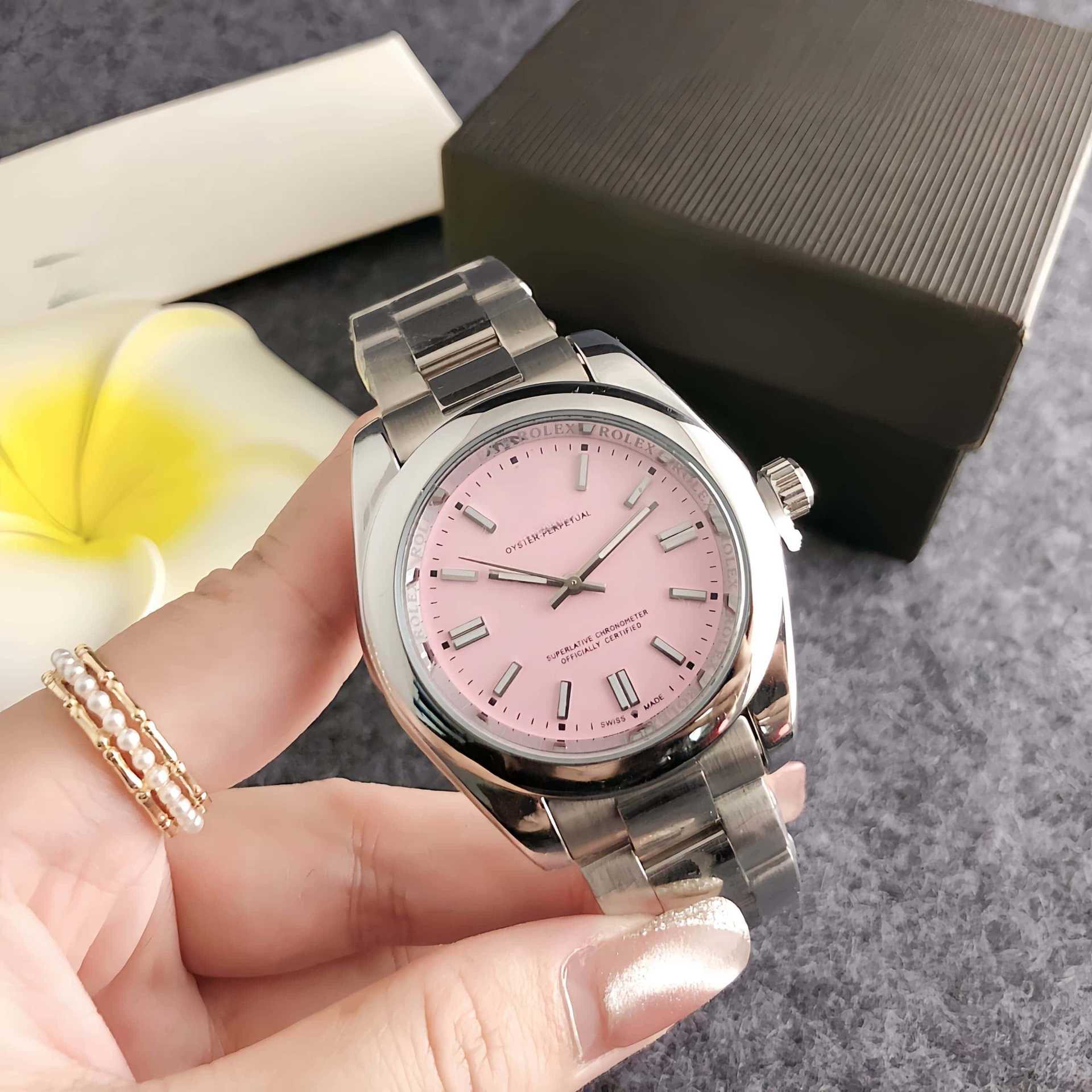 Swiss Watch Constant Log Color Fruit Plate with Diameter of 41mm Automatic Mechanical Watch Oyster Watch for Men and Women