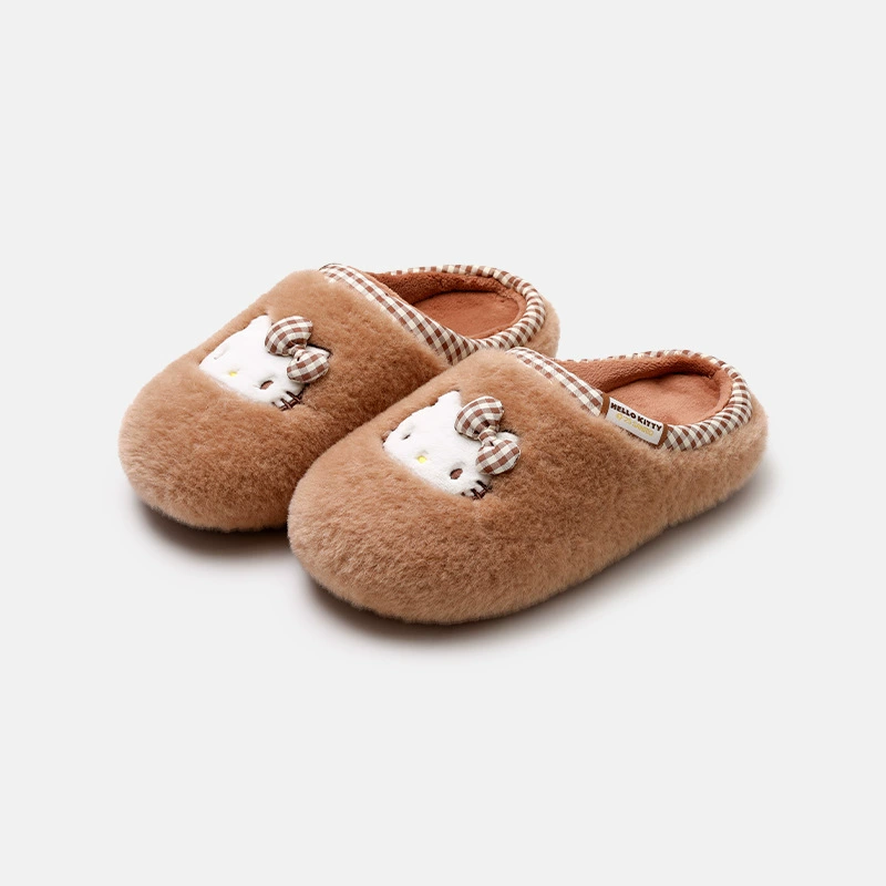 Winter slippers, plush warm lining, TPR sole, EU sizes 36–41