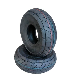 300-4 Elektrikli Skuter Şini 10×350-4, 10 düym Mini Motosiklet Şini