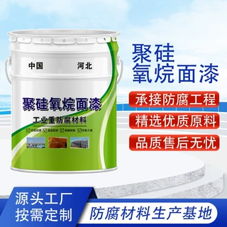 丙烯酸聚硅氧烷面漆钢结构桥梁专用防腐防锈耐候涂料聚硅氧烷面漆