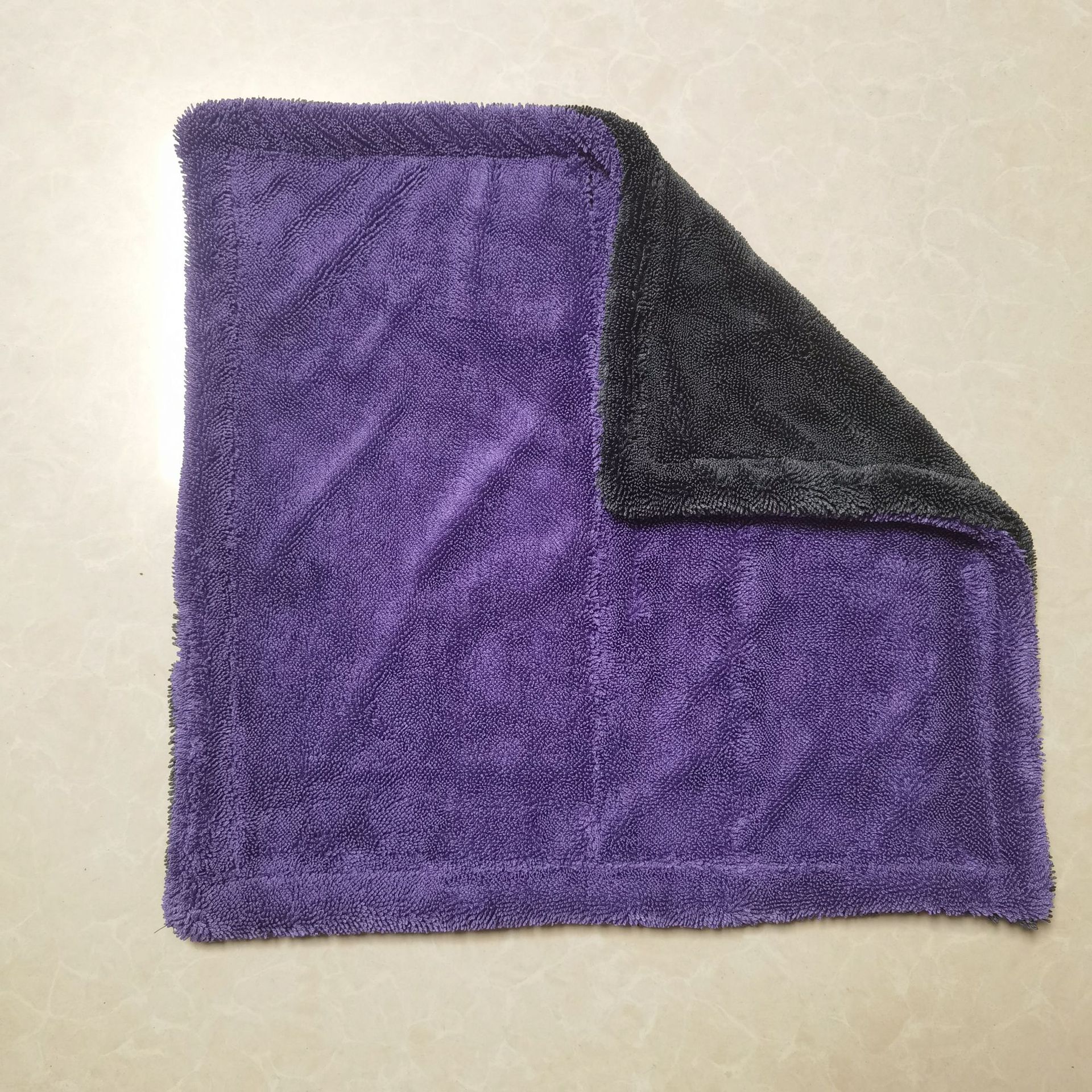 Color engrosado trenzas pequeñas torcidas toallas de limpieza de automóviles super absorción de agua sin cabello sin marcas de toallas de limpieza de automóviles