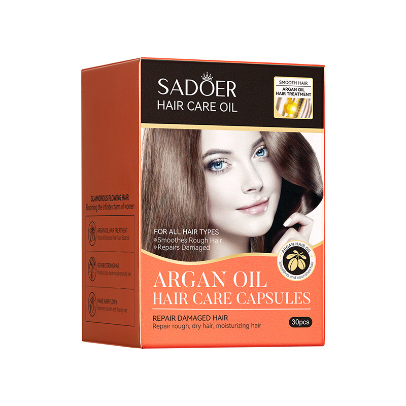 (Cross-border trading), (Wholesale), hair spray, revitalizing capsule, oil for curly hair, English, for hair care 5