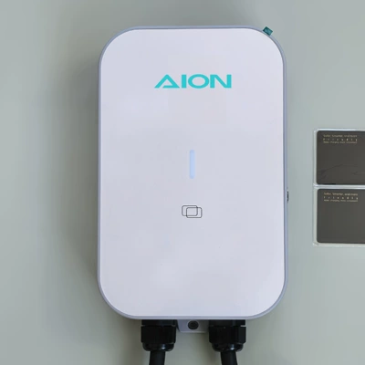 for new energy electric vehicles, Elektrikli avtomobil şarj stansiyaları - aion-silver-single-lamp-swipe-card-start-stop-version-charging-station-no-2-5m