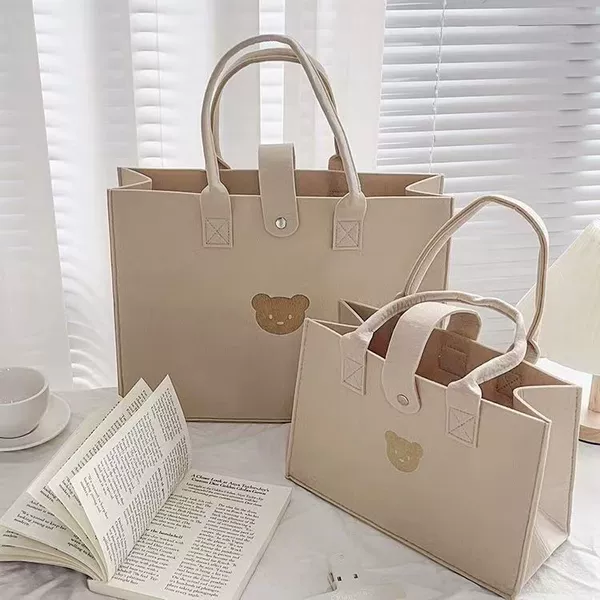 [一只小熊大小两件套*小号30*20*13]