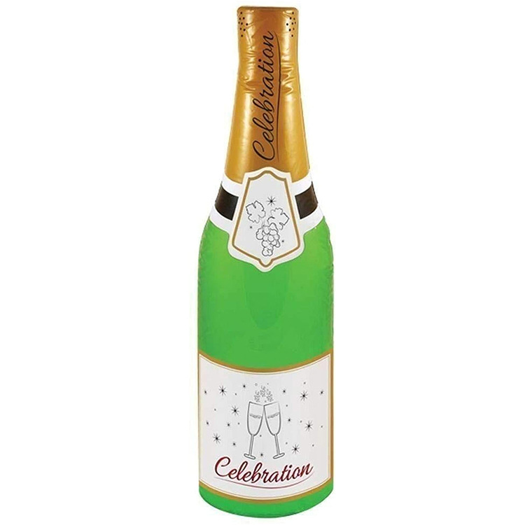 厂家供应PVC充气红酒瓶广告气模充气酒瓶模型充气瓶子气模