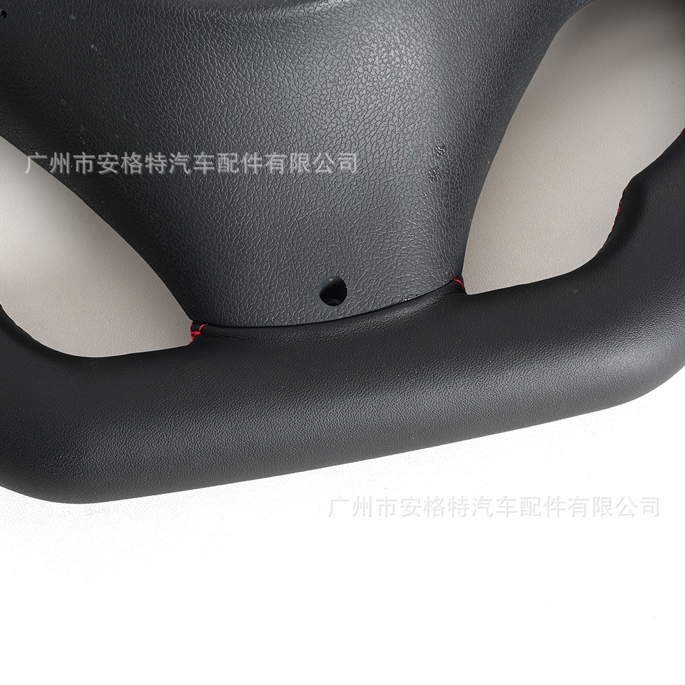 Cross-Border Hot Sale Suitable for 2006-2011 Bmw Bmw E90 E92 Racing Full Leather Steering Wheel Modification and Customization