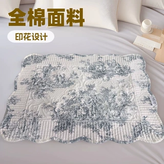 定制款中国风图案坐垫全棉垫子