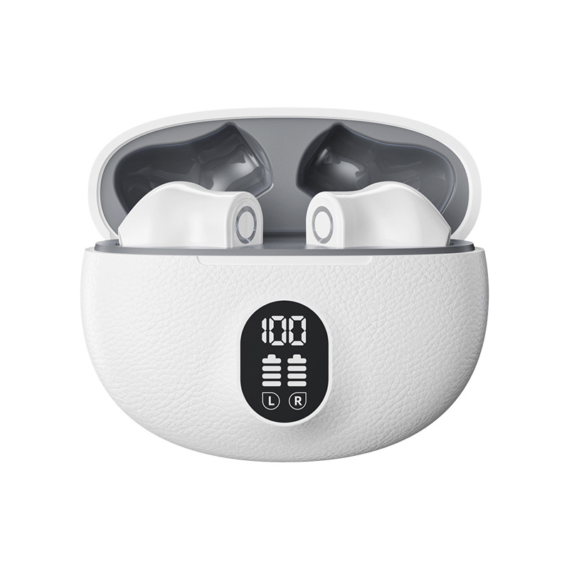 Nuevos auriculares Bluetooth inalámbricos B27 de larga duración, manejo corto, cómodos auriculares de visualización digital, reducción de ruido, auriculares inalámbricos para llamadas