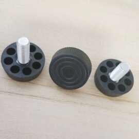 8孔可调脚垫家具塑料脚垫 八孔可调桌椅脚垫 塑料堵头 桌子调整脚