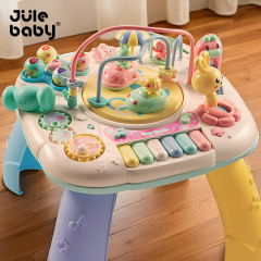 ベビーゲームテーブル 幼児用おもちゃ 生後0～1歳児 3～6ヶ月以上 多機能 ワンピース発送