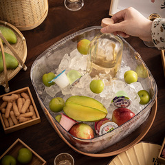 IYR7 Summer Stove Ice Tea Tool Cold Brew Pot Glass Teaware Accessories Vessels Teapot Spring Boiling Sealed Ice Tea Pot