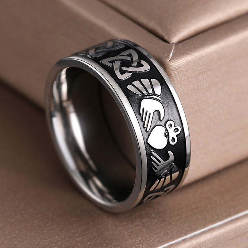 universal ring stainless steel for men and women