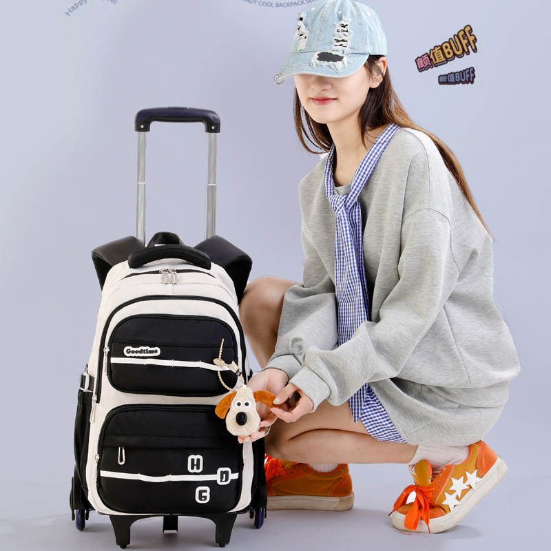 Natural Fish nueva moda, ligero, reducción de la carga, mochila escolar para estudiantes de secundaria, mochila escolar de gran capacidad para estudiantes de secundaria y preparatoria