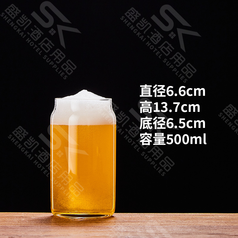 500ml de copa de vino de lata de coja