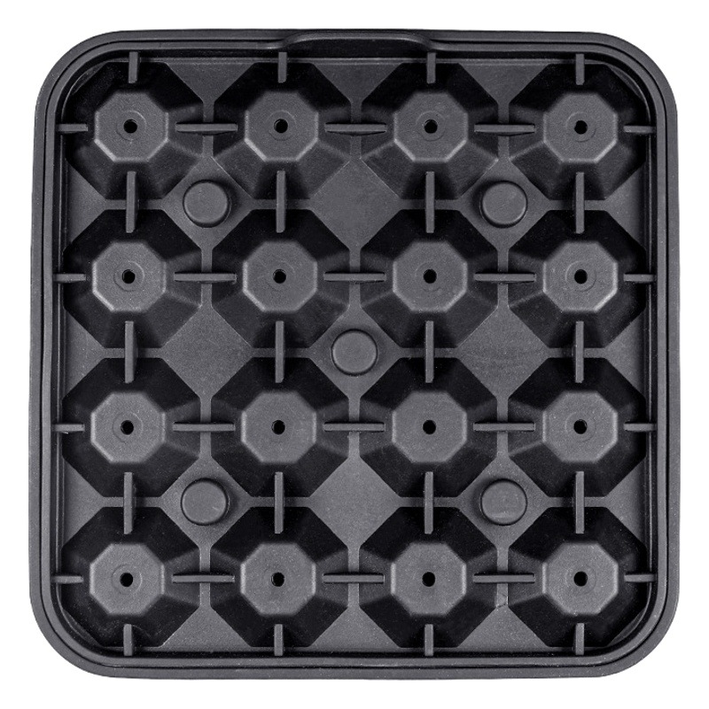 Bandeja de hielo de diamante de 16 diamantes, venta caliente transfronteriza, whisky, bebida fría, molde para cubitos de hielo congelados, fácil de liberar, bandeja de hielo de silicona de diamante para el hogar