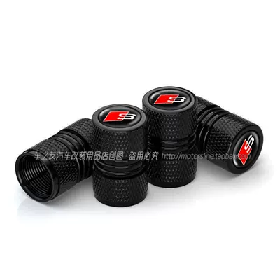 valve: Q5L A5 A7 A8L Q7 - black-background-s-mark-4-black