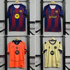 Barcelona Jersey Home & Away Short Sleeve Soccer Shirt Special Edition Collaboration Cross-Border Dropshipping Custom
