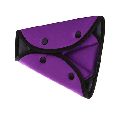 Cross-border hot-selling children's car: Seat belt shoulder pad - purple