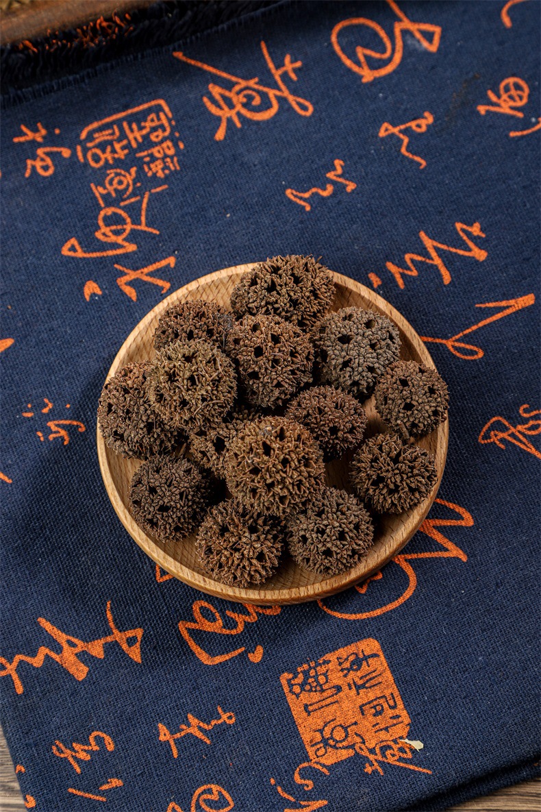 Lulutong Sweetgum Fruit 500g Dried Liquidambar Fructus Clean Sifted Traditional TCM Herb specifications