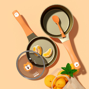Korean didinika milk pot multi-functional baby cooking pot rice wheat stone non-stick pan new animal world food supplement pot