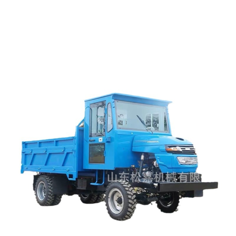 ingeniería de minas camión volquete agrícola de tracción de carga cuatro no es como el camión de transporte del sitio de construcción del jardín de tracción de tracción de cuatro tracciones