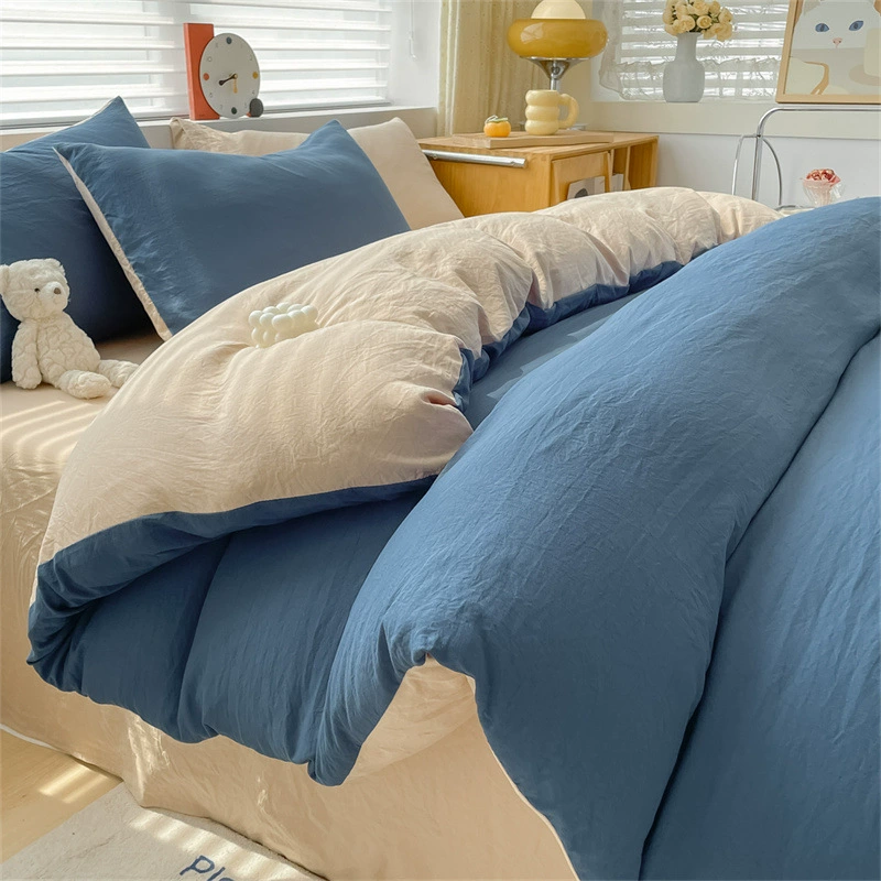 Постельный комплект — Spring bed linen, 3‑ или 4‑компонентный, ткань с мягкой кожей, различные размеры