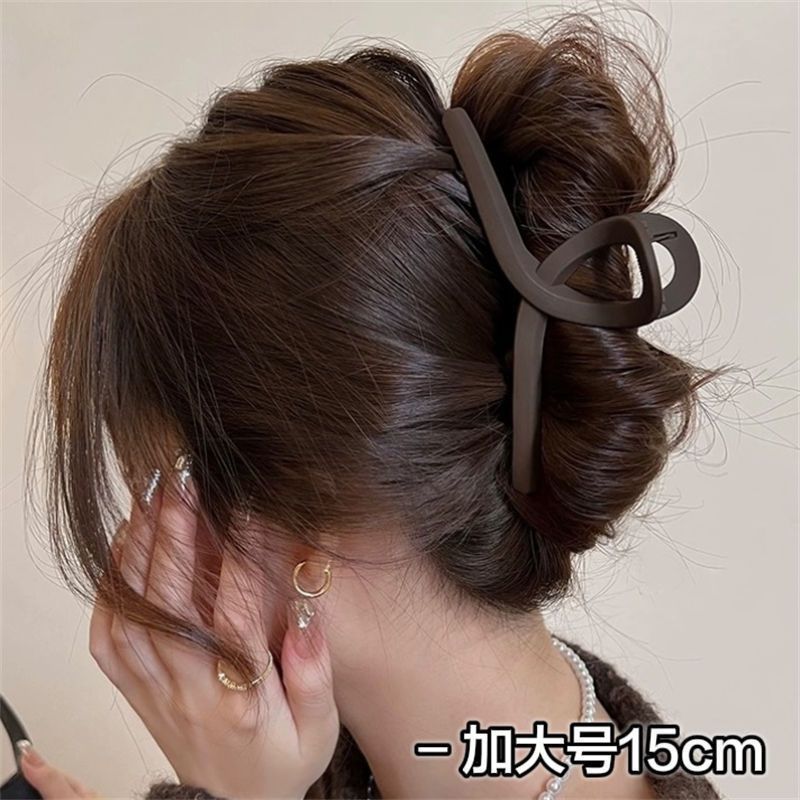 女性用ヘアピン、高級感のある韓国東大門と同じスタイルのヘアピン、後頭部のシャーククリップ、女性用ヘアアクセサリー|undefined