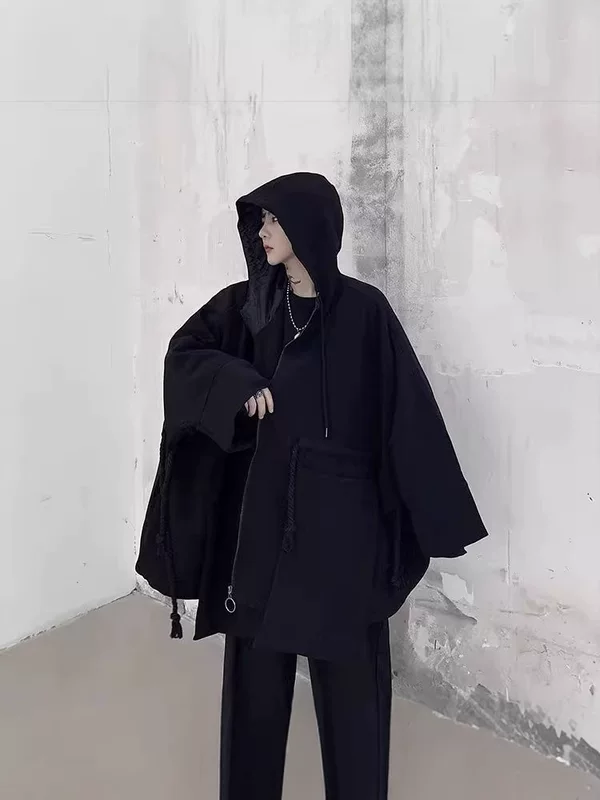 Плащ-тренч, худи, куртка, oversize, корейский стиль
